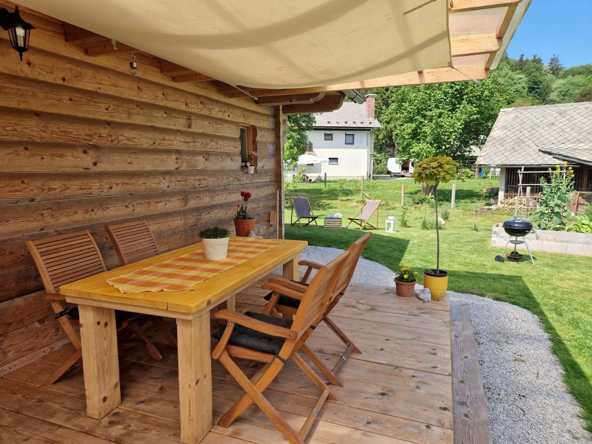 Wooden House Gabra Vila Podnart Exterior foto